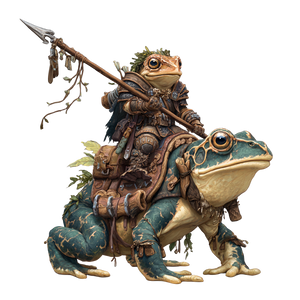 Gripply Frog Warrior V2 Vinyl Car Decal Sticker – Waterproof & UV-Resistant 6.826666666666667"