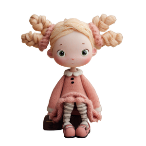 Cute Doll V5 Vinyl Car Decal Sticker – Waterproof & UV-Resistant 6.826666666666667"