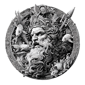 King Neptune Crest Vinyl Car Decal Sticker – Waterproof & UV-Resistant 6.826666666666667" King Neptune Crest Vinyl Car Decal Sticker – Waterproof & UV-Resistant 6.826666666666667"