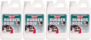 4x Safely Clean and Protect Your Rubber Roof | BEST Rubber Roof Cleaner | 48oz Jug | UV Blocker