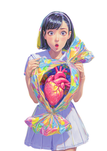 Candy Heart Horror Vinyl Car Decal Sticker – Waterproof & UV-Resistant 4.373333333333333" Candy Heart Horror Vinyl Car Decal Sticker – Waterproof & UV-Resistant 4.373333333333333"