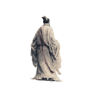 Ancient China Poet V2 Vinyl Car Decal Sticker – Waterproof & UV-Resistant 6.826666666666667"