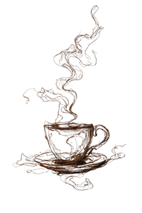 Coffee Essence Vinyl Car Decal Sticker – Waterproof & UV-Resistant 4.4