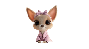 Charming Chihuahua Newscaster V2 Vinyl Car Decal Sticker – Waterproof & UV-Resistant 2.72"