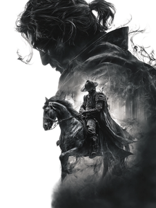 Epic Warrior Silhouette V2 Vinyl Car Decal Sticker – Waterproof & UV-Resistant 4.1066666666666665"