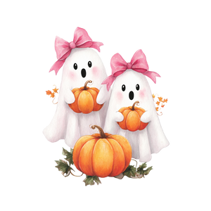 Cute Creepy Ghosts Vinyl Car Decal Sticker – Waterproof & UV-Resistant 6.826666666666667"