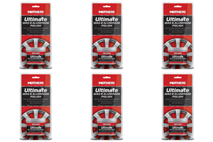 6x Mothers Metal Polish 5oz Paste | Ultra Fine SiO2 Quartz Abrasives, All In One Cleaning, Next Level Reflectivity