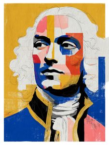 Antonio Vivaldi Portrait Vinyl Car Decal Sticker – Waterproof & UV-Resistant 4.1066666666666665"