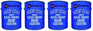 4x High-Quality White Roof Coating | Protects Metal & Fiberglass Roofs | Non-Asphalt | Amazing Weather Resistance 4x High-Quality White Roof Coating | Protects Metal & Fiberglass Roofs | Non-Asphalt | Amazing Weather Resistance