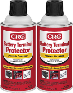 2x CRC Industries Battery Terminal Corrosion Preventer | Prolongs Battery Life, Easier Starting | Protects Battery Posts & Hold Downs