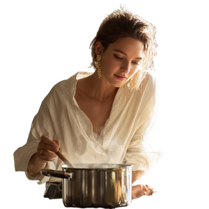 Stylish Chef Cooking V3 Vinyl Car Decal Sticker – Waterproof & UV-Resistant 6.826666666666667"