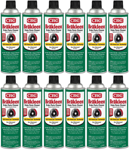 12x CRC Brakleen Brake Cleaner | Removes Brake Fluid, Grease & Oil Instantly 12x CRC Brakleen Brake Cleaner | Removes Brake Fluid, Grease & Oil Instantly