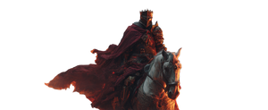 Headless Crimson Knight V2 Vinyl Car Decal Sticker – Waterproof & UV-Resistant 2.3466666666666667"