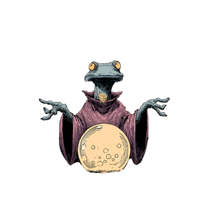 Wizard Salamander Gaze Vinyl Car Decal Sticker – Waterproof & UV-Resistant 3.4133333333333336"
