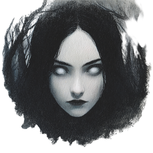 Mysterious Pale Girl Vinyl Car Decal Sticker – Waterproof & UV-Resistant 3.4133333333333336"