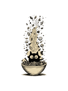 Cute Salad Monster V2 Vinyl Car Decal Sticker – Waterproof & UV-Resistant 8.213333333333333"