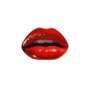 Red Lips Illustration V4 Vinyl Car Decal Sticker – Waterproof & UV-Resistant 6.826666666666667"