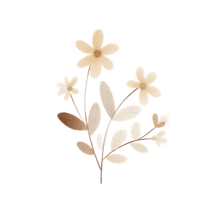 Meadow Flower V2 Vinyl Car Decal Sticker – Waterproof & UV-Resistant 3.4133333333333336"