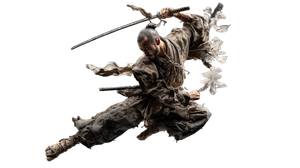 Dynamic Ninja Combat Vinyl Car Decal Sticker – Waterproof & UV-Resistant 5.4