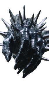 Spiked Gauntlet Hand V2 Vinyl Car Decal Sticker – Waterproof & UV-Resistant 9.706666666666667"