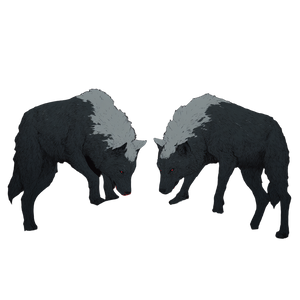 Wolves Feeding Menacingly V2 Vinyl Car Decal Sticker – Waterproof & UV-Resistant 6.826666666666667" Wolves Feeding Menacingly V2 Vinyl Car Decal Sticker – Waterproof & UV-Resistant 6.826666666666667"