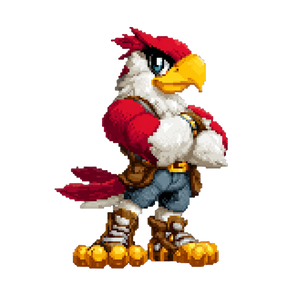 Sonic-Style Hawk V2 Vinyl Car Decal Sticker – Waterproof & UV-Resistant 3.4133333333333336"