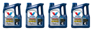 4x Valvoline Premium Blue Synthetic Oil | SAE 5W-40 | Modern EGR Engine Performance | Cummins Approved | 1 Gallon Jug
