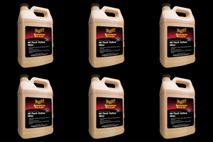 6x Meguiars Mirror Glaze Ultimate Yellow Carnauba Wax | High Gloss Protection | Liquid 1 Gallon