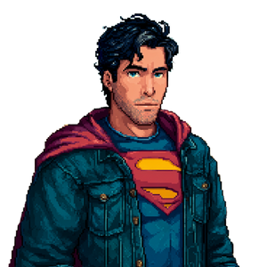Superman Stardew V2 Vinyl Car Decal Sticker – Waterproof & UV-Resistant 3.4133333333333336"