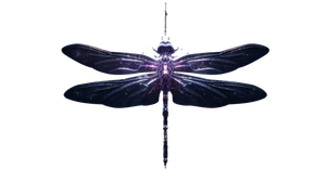 Cyberpunk Ghostly Dragonfly Vinyl Car Decal Sticker – Waterproof & UV-Resistant 5.4