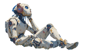 Humanized Robot Thinking V3 Vinyl Car Decal Sticker – Waterproof & UV-Resistant 2.72" Humanized Robot Thinking V3 Vinyl Car Decal Sticker – Waterproof & UV-Resistant 2.72"