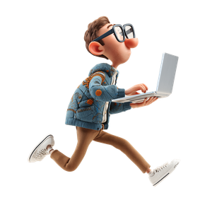 Jumping Nerd Developer V3 Vinyl Car Decal Sticker – Waterproof & UV-Resistant 3.4133333333333336"