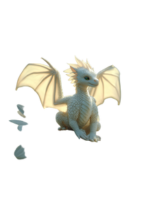 Sunflower Dragon V2 Vinyl Car Decal Sticker – Waterproof & UV-Resistant 8.213333333333333"