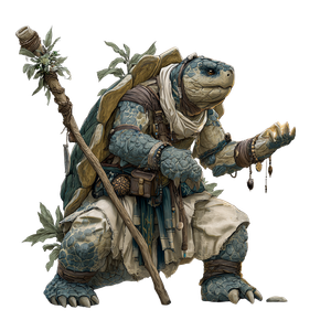 Tortle Druid V13 Vinyl Car Decal Sticker – Waterproof & UV-Resistant 3.4133333333333336"