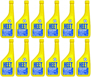 12x Heet Fuel Line Antifreeze | Prevents Gas-Line Freeze-Up, Removes Water, Prevents Rust | 12oz