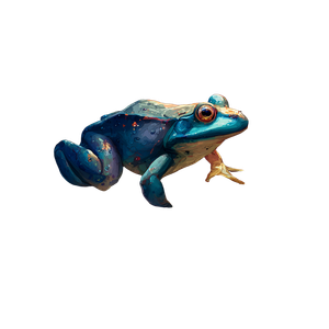 Colorful Frog Vinyl Car Decal Sticker – Waterproof & UV-Resistant 3.4133333333333336"
