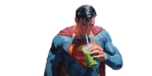 Superman Saves Girl Vinyl Car Decal Sticker – Waterproof & UV-Resistant 5.12"