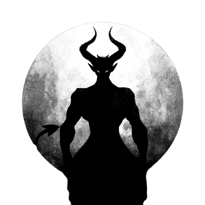 Devil Silhouette V3 Vinyl Car Decal Sticker – Waterproof & UV-Resistant 3.4133333333333336"