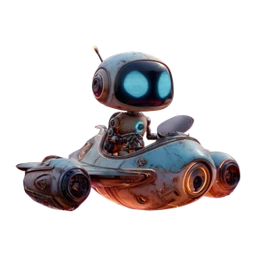 Futuristic Robot Pilot V4 Vinyl Car Decal Sticker – Waterproof & UV-Resistant 3.4133333333333336"