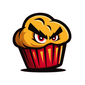 Gamer Muffin Logo Vinyl Car Decal Sticker – Waterproof & UV-Resistant 6.826666666666667"