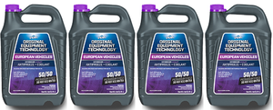 4x Ultimate Protection 50/50 Pre-Diluted Engine Coolant | For Audi/Mercedes/Porsche/Volkswagen | 1 Gallon Jug