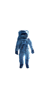 Alien In Spacesuit V5 Vinyl Car Decal Sticker – Waterproof & UV-Resistant 4.8533333333333335"
