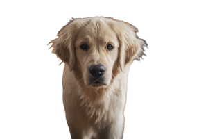 Loyal Golden Retriever V3 Vinyl Car Decal Sticker – Waterproof & UV-Resistant 5.97333333333333