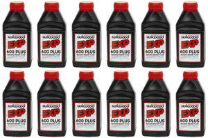 12x Wilwood EXP600 PLUS Brake Fluid | 16.5oz Bottle | Professional Racing Performance
