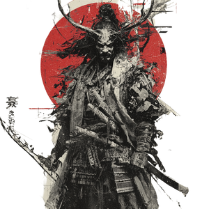 Hatori Hanzo Vinyl Car Decal Sticker – Waterproof & UV-Resistant 3.4133333333333336"