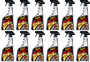 12x Meguiars Hot Shine Tire Dressing | Premium High Gloss Long Lasting Shine | Self-Spreading Formula | Water Resistant