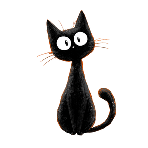 Halloween Cat V5 Vinyl Car Decal Sticker – Waterproof & UV-Resistant 3.4133333333333336"