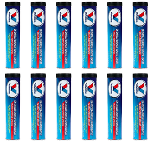 12x Valvoline Multi Purpose Grease | Extreme Pressure | High Temp Protection | 14.1 Ounce Cartridge
