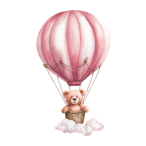 Teddy Balloon Adventure V6 Vinyl Car Decal Sticker – Waterproof & UV-Resistant 6.826666666666667"