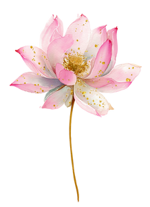 Pink Flower Painting V3 Vinyl Car Decal Sticker – Waterproof & UV-Resistant 4.266666666666667"